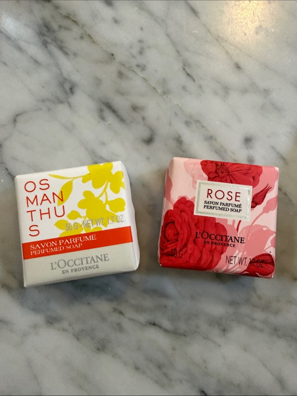 NWT perfumed soaps from l’occitane